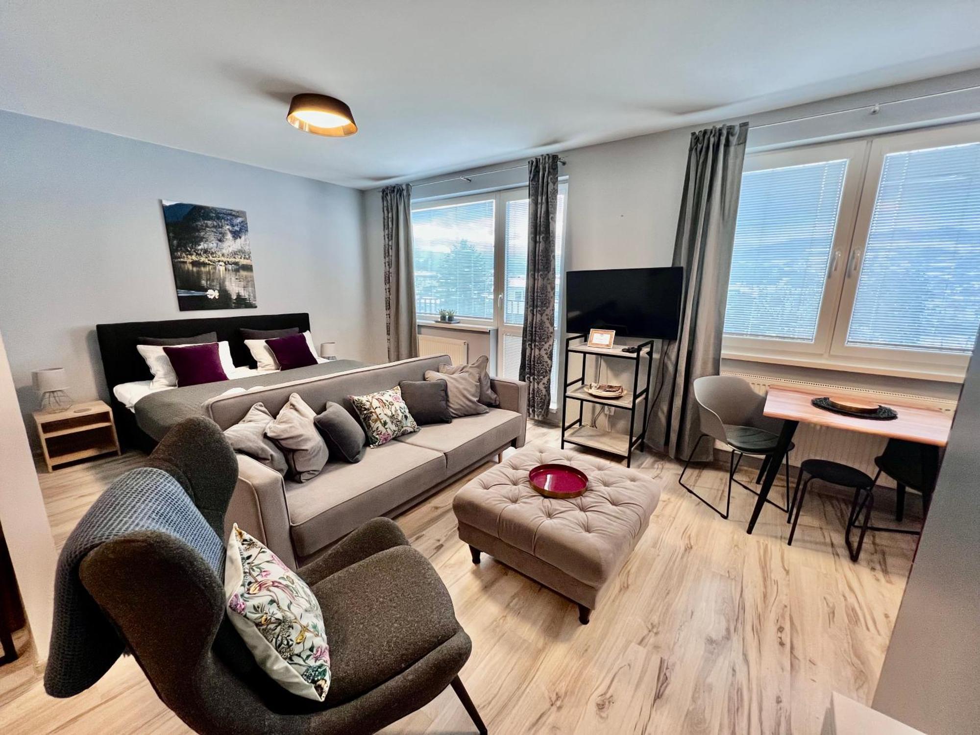 Bl - The Executive Suite, Boru - 24Hr Self Check-In, Free Private Parking, Balcony With Mountain View, 5 Minute Walk To City Center 班斯卡-比斯特里察 外观 照片